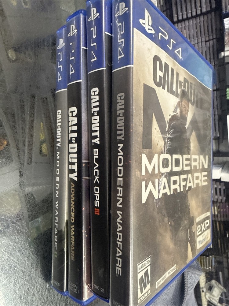 4 Game Bundle PS4 Call Of Duty Lot