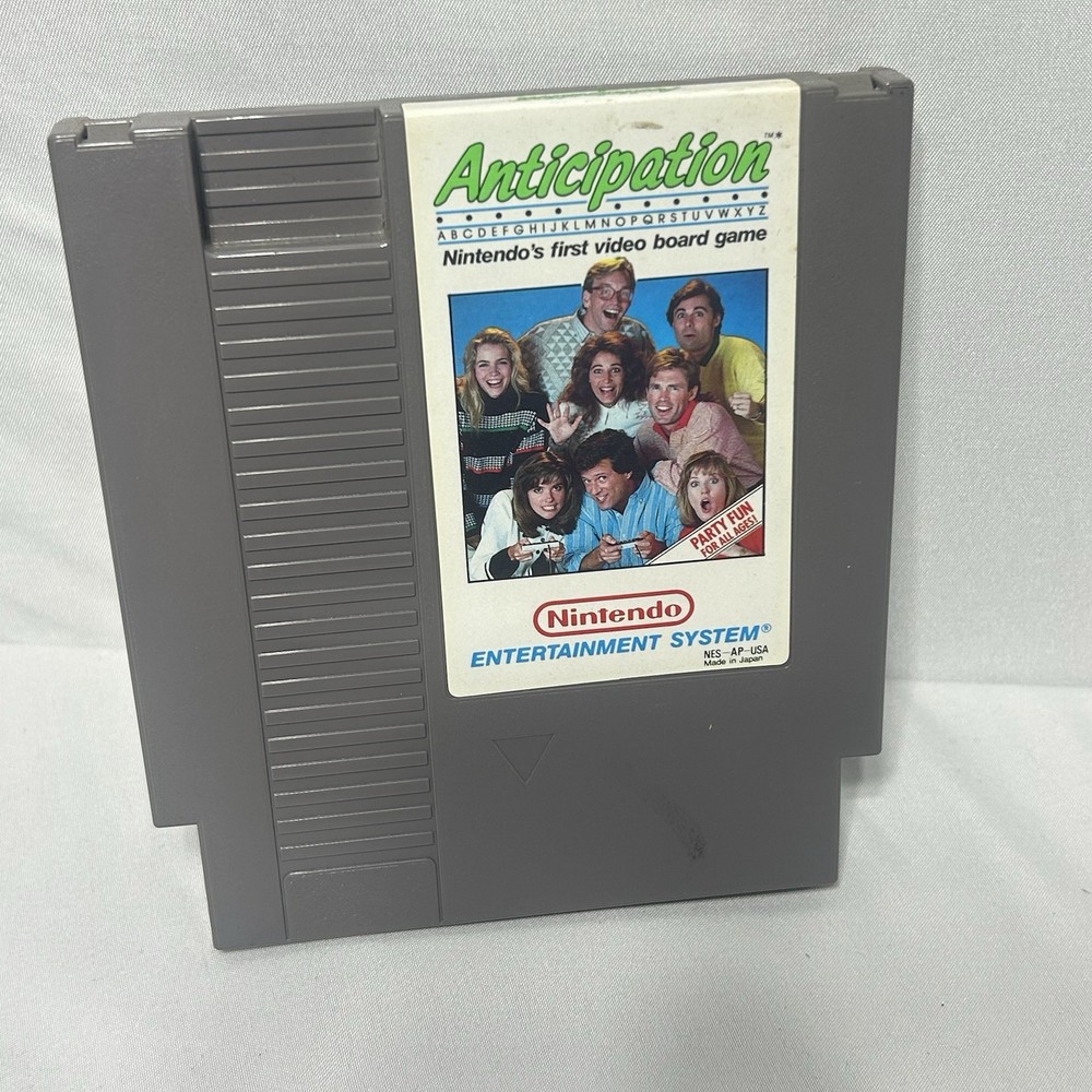 Anticipation (Nintendo Entertainment System, 1988) NES Board Game Authentic