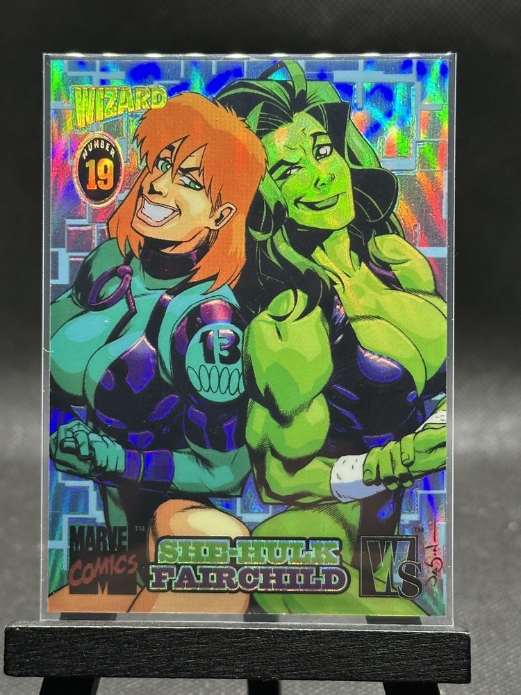 Sale SHE-HULK FAIRCHILD #19 Chromium 1997 WIZARD Comics Magazine Promo