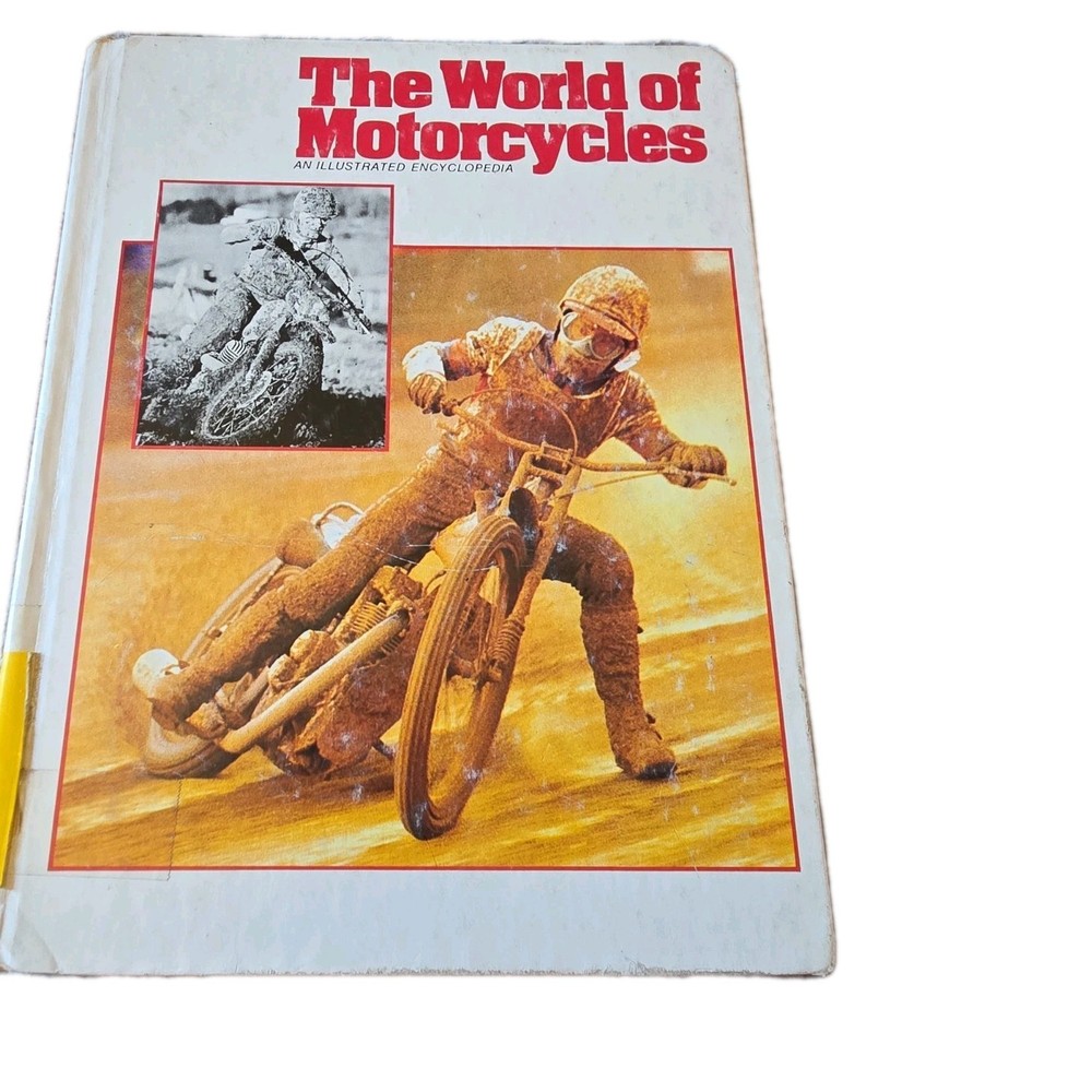 THE WORLD OF MOTORCYCLES Volume #9 Of AN ILLUSTRATED ENCYCLOPEDIA BOOK - 1979 Ex