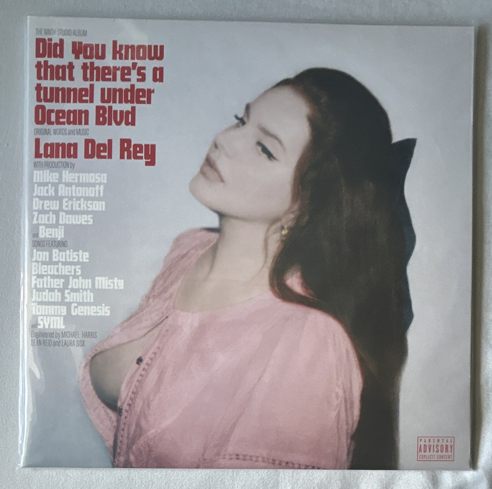 Lana Del Rey Did You Know That There's a Tunnel Under Ocean Blvd Green 2lp Vinyl