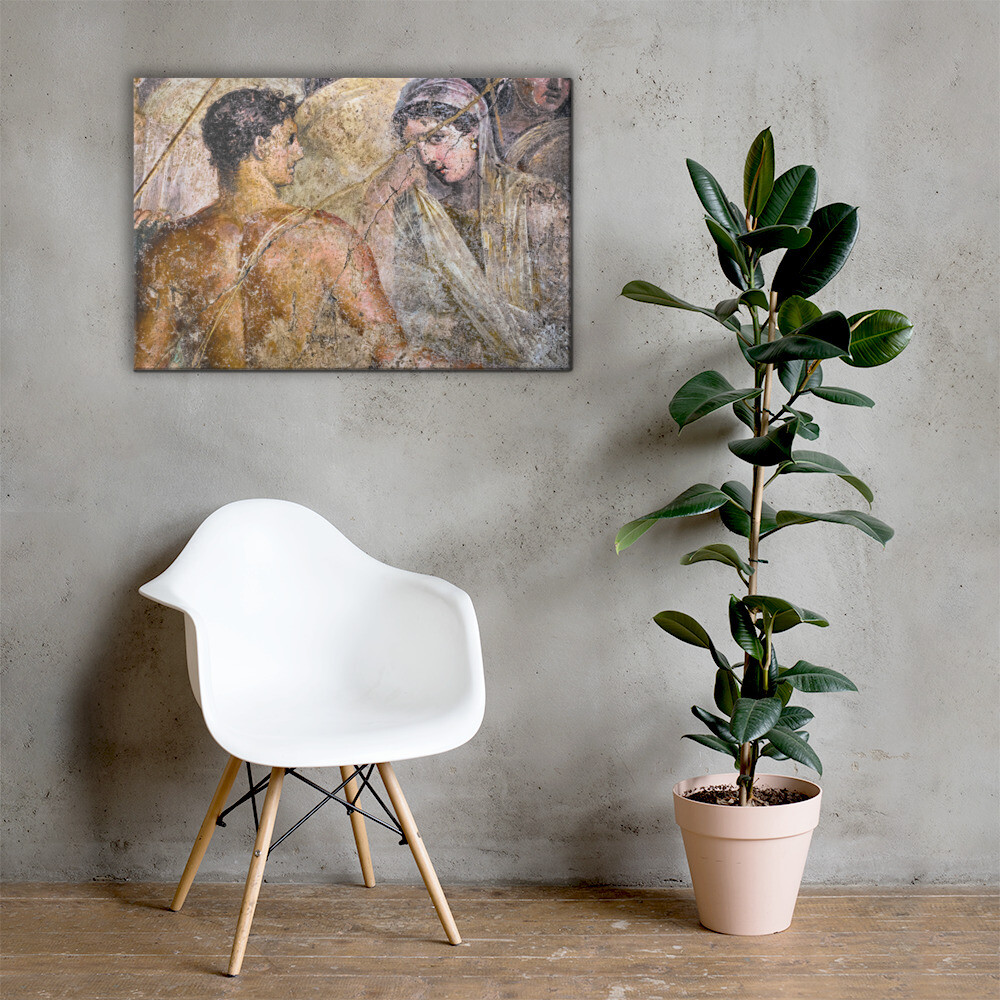 Briseis Achilles Canvas Wall Art Home Decor Digital HQ Painting Canvas Gift-image