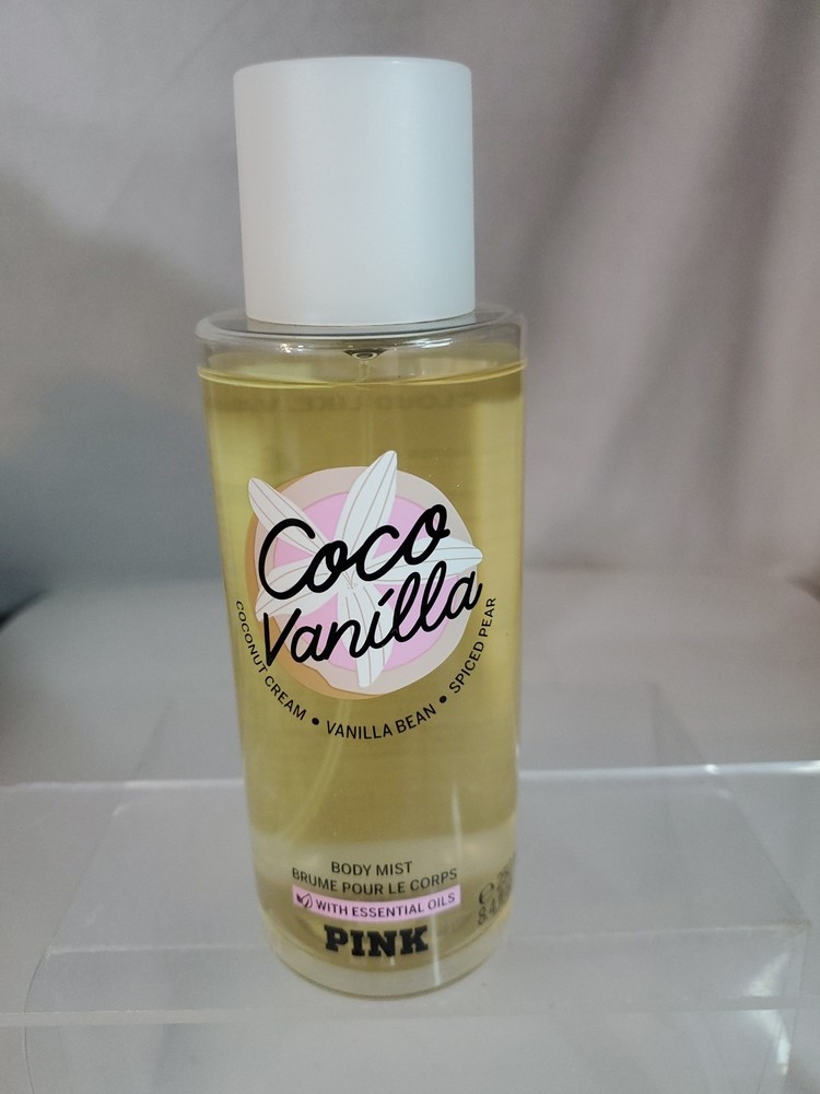 VICTORIA’S SECRET PINK Coco Vanilla FRAGRANCE BODY MIST SPRAY 8.4 oz, READ * 95%