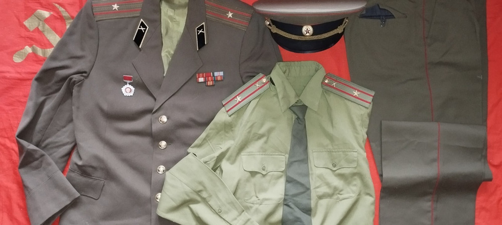 Soviet USSR Military Everyday Uniform of  Artillery Troops. Big 54-5.