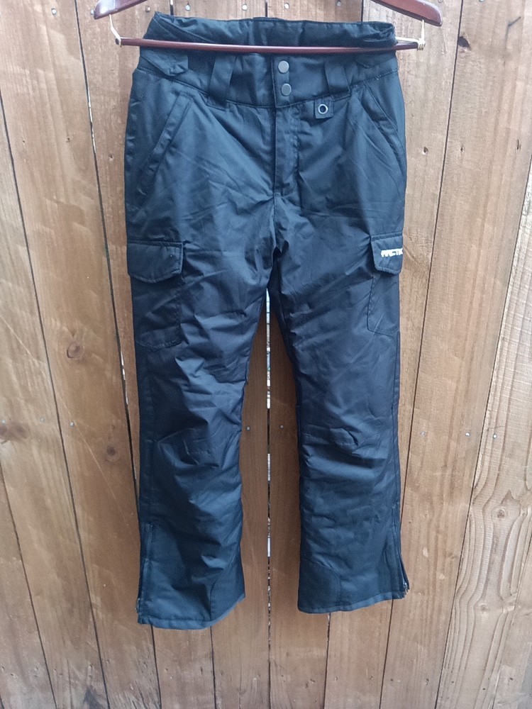 Arctix Womens Snow Ski Pants Black Size Small