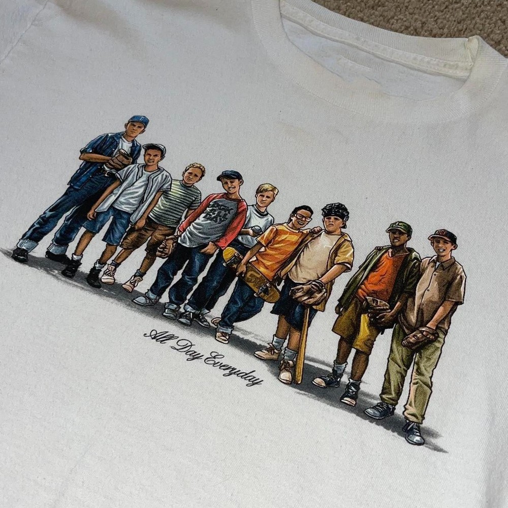 The Sandlot All Day Everyday Shirt Classic White Unisex S-5XL