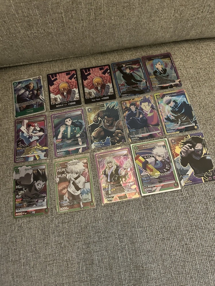 Anime Card Lot (Union Arena, One Piece, JJK)