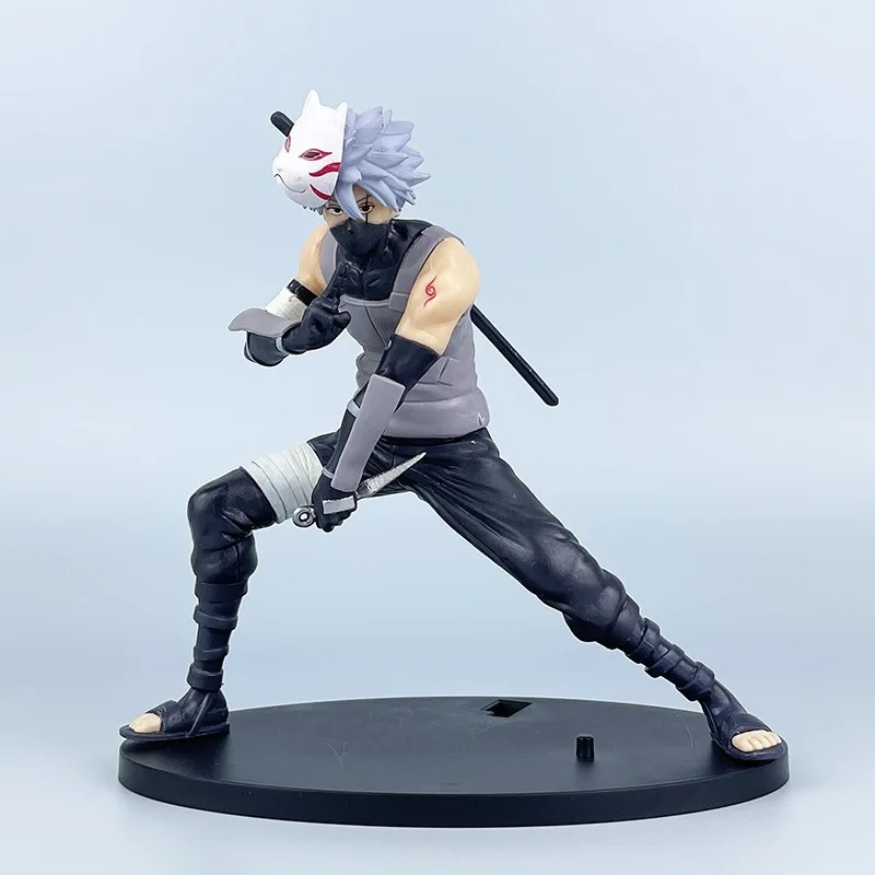 New Naruto Anime Figure 18cm Hatake Kakashi PVC Action Figure Model Doll