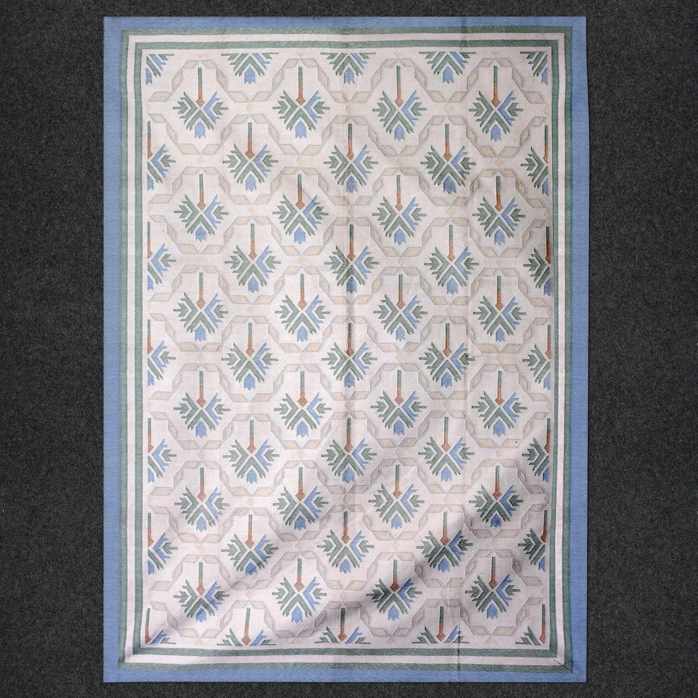 Handwoven Cotton Dhurrie Kilim Rug Color Multicolor Handmade Design Carpet Rug