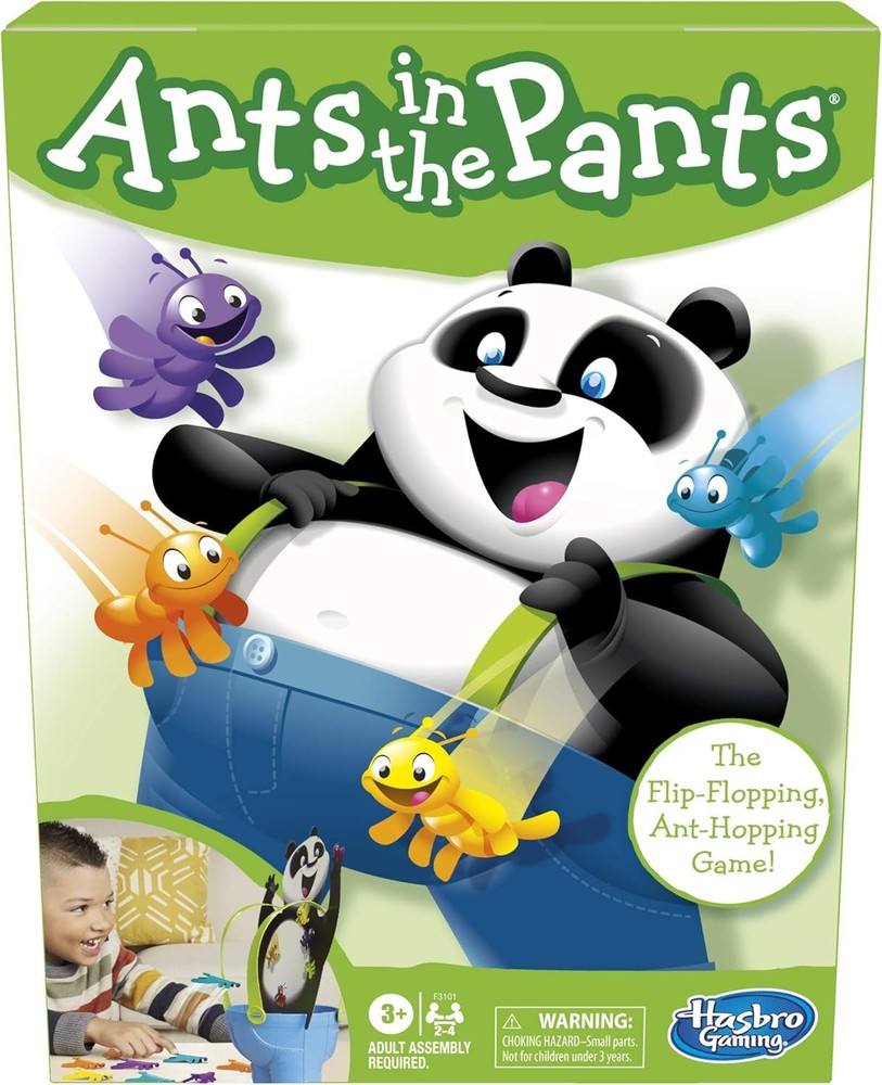 Hasbro Gaming Ants in The Pants Preschool Game for Kids Ages 3+, Fun Board...