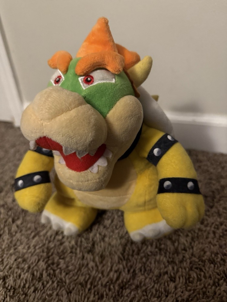 Bowser Plush Doll - Super Mario Bros. Video Game Character Toy