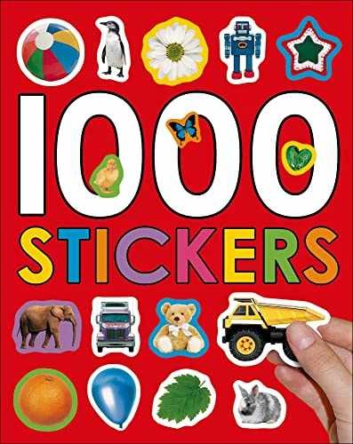 1000 Stickers: Pocket-Sized (Sticker - Paperback, by Priddy Roger - Acceptable n