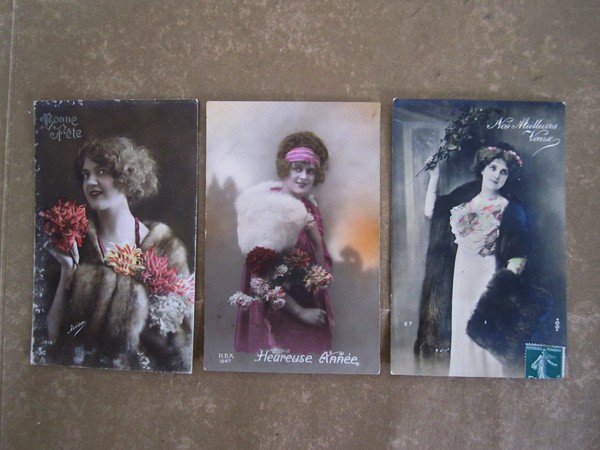 Actress 3 Postcards