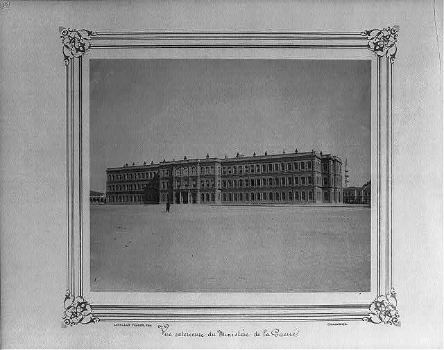 Exterior view of the Ministry of War / Abdullah Freres,Phot.,Constantinople.