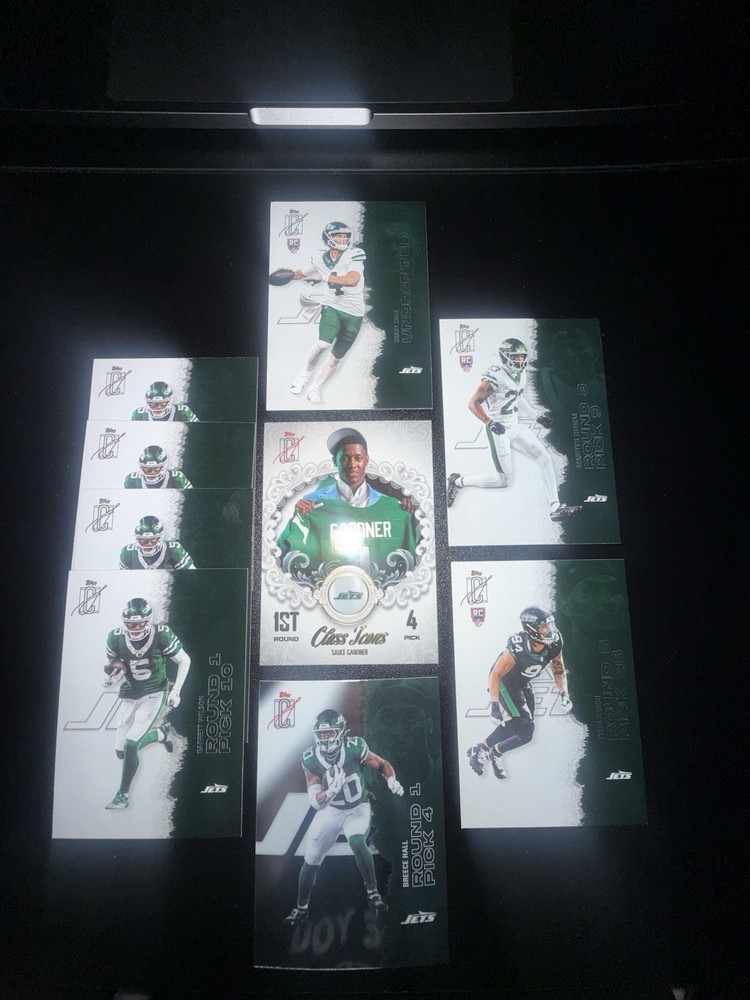 2025 Topps Signature Class New York Jets 9-Card Lot