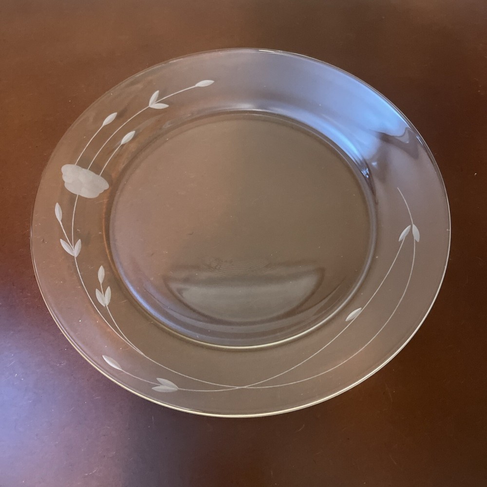 SET OF 8 PRINCESS HOUSE CRYSTAL HERITAGE 8 INCH PLATES