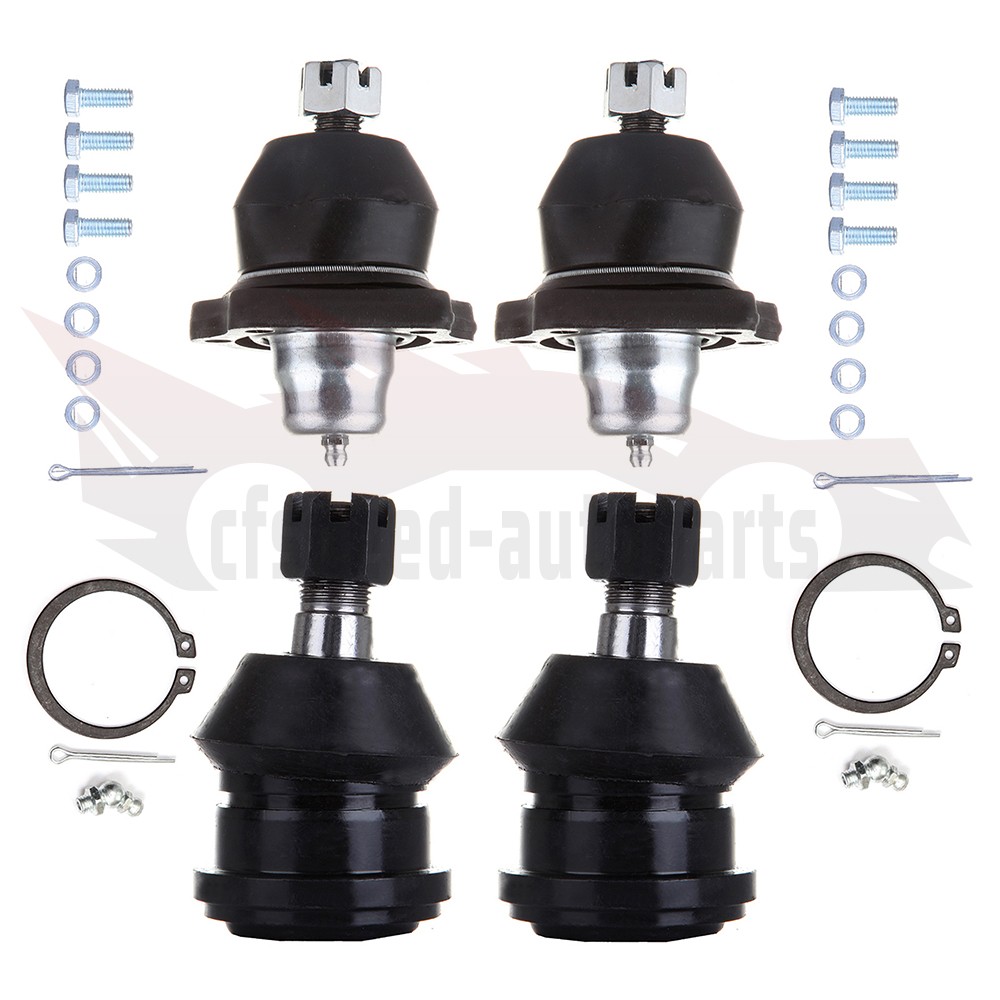 4PCS Suspension Front Upper Lower Ball Joint Kit For Nissan D21 Pickup (RWD)