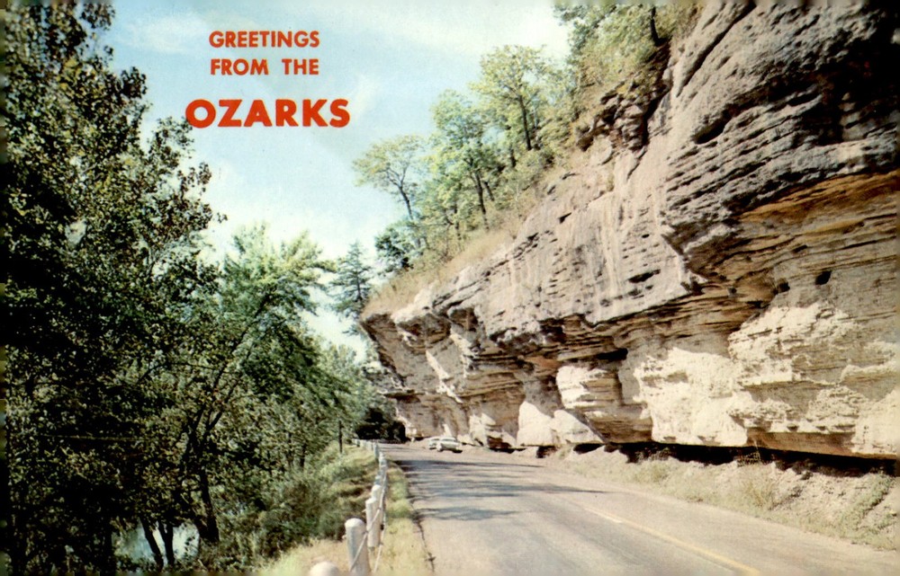 Greetings from the Ozarks, 1969 Postcard