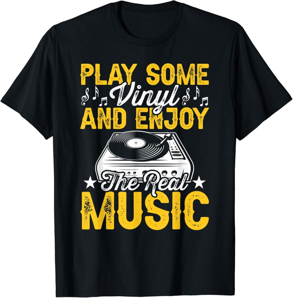 Musician Vinyl Record Collector Music Records Collecting T-Shirt