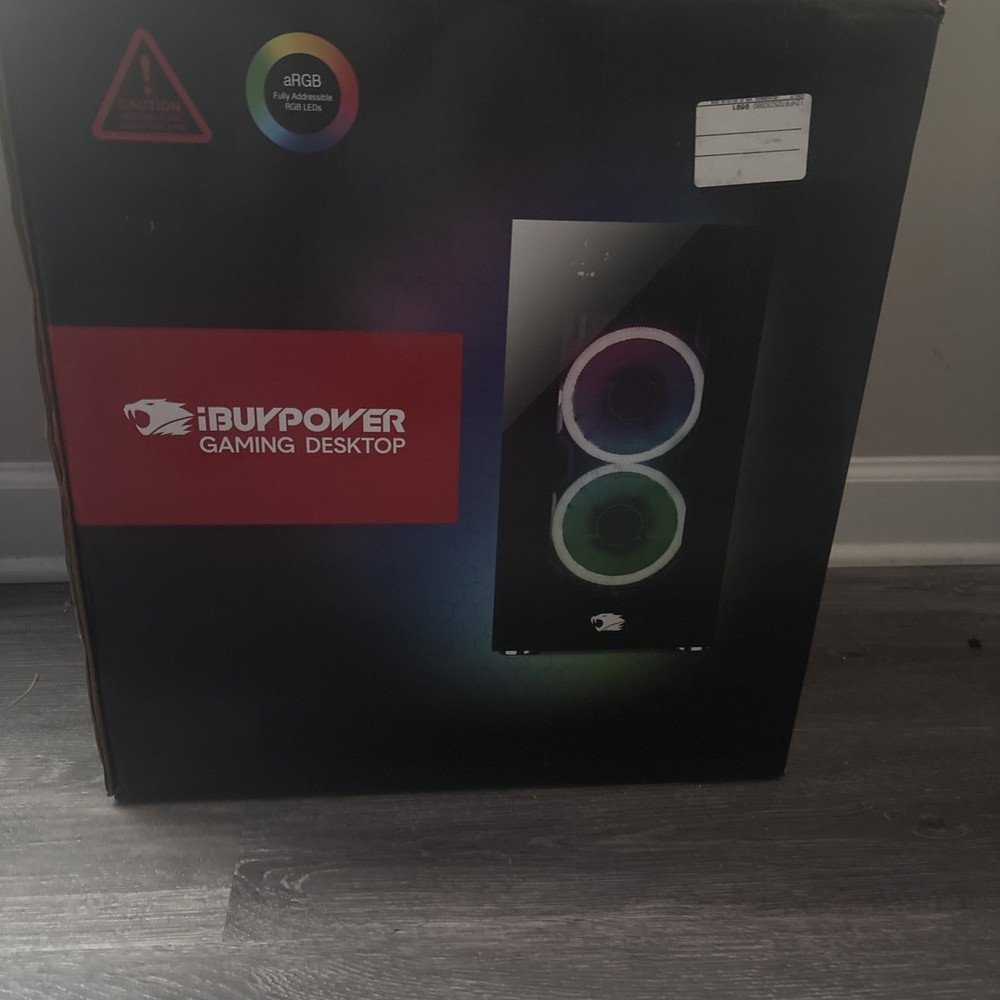 iBUYPOWER Gaming PC i7 | 32GB RAM 1TB SSD | RTX 4060 | ARGB Desktop Win11