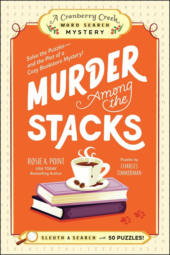 Murder Among the Stacks: Book 1: Solve Puzzles―and Plot of a Cozy...