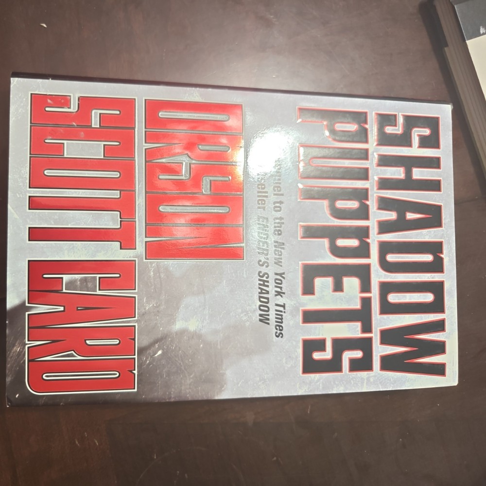 Shadow Puppets by Orson Scott Card (2002, Hardcover)
