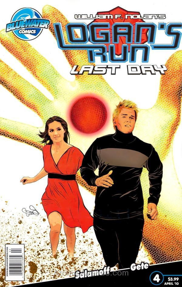 Logan's Run #4B FN Last Day William F Nolan Bluewater Edition - Combined