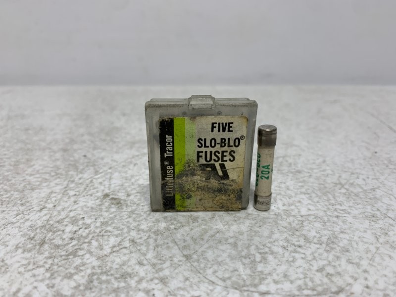 Littelfuse FLNR20 Fuse 20A 250V Time Delay (lot of 3)