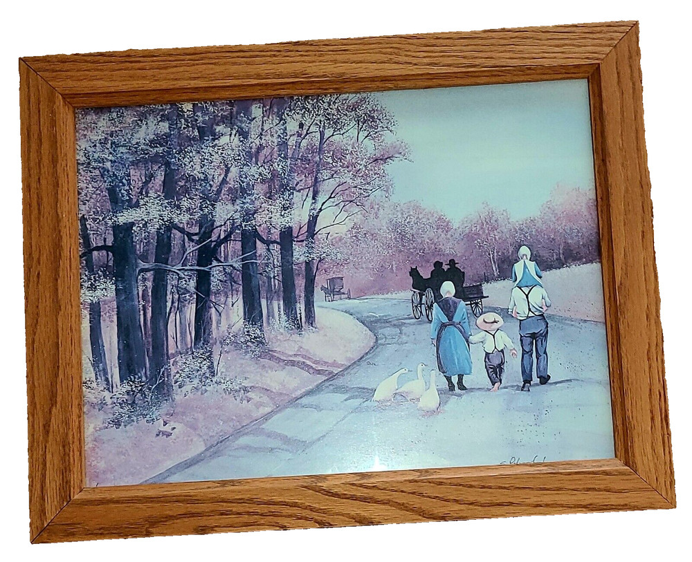 Steve Polomchak Art Print Amish 