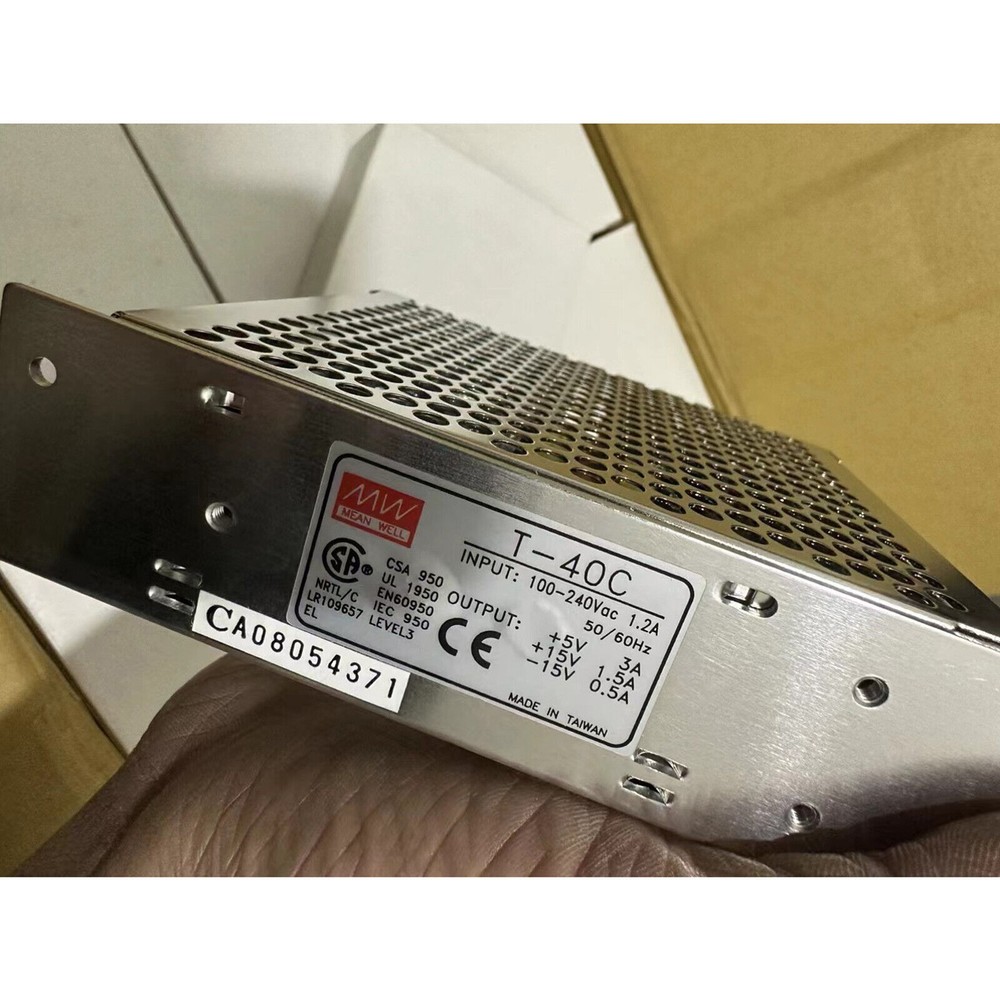 1PCS T-40C 5V3A 15V1.5A-15V0.5A MEANWELL Output Switching Power Supply NEW #F8