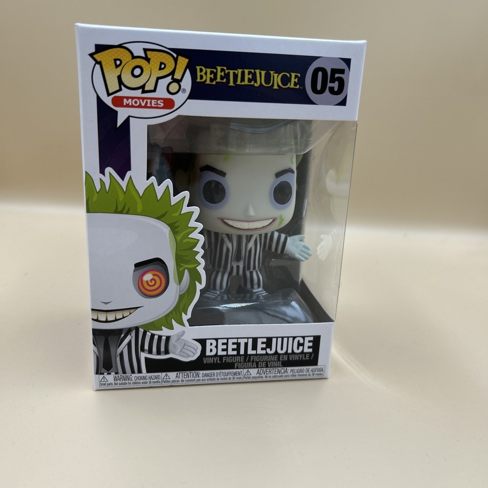 Funko Pop Movies 05 Beetlejuice Vinyl Figure In Stock Brand New Ships Fast