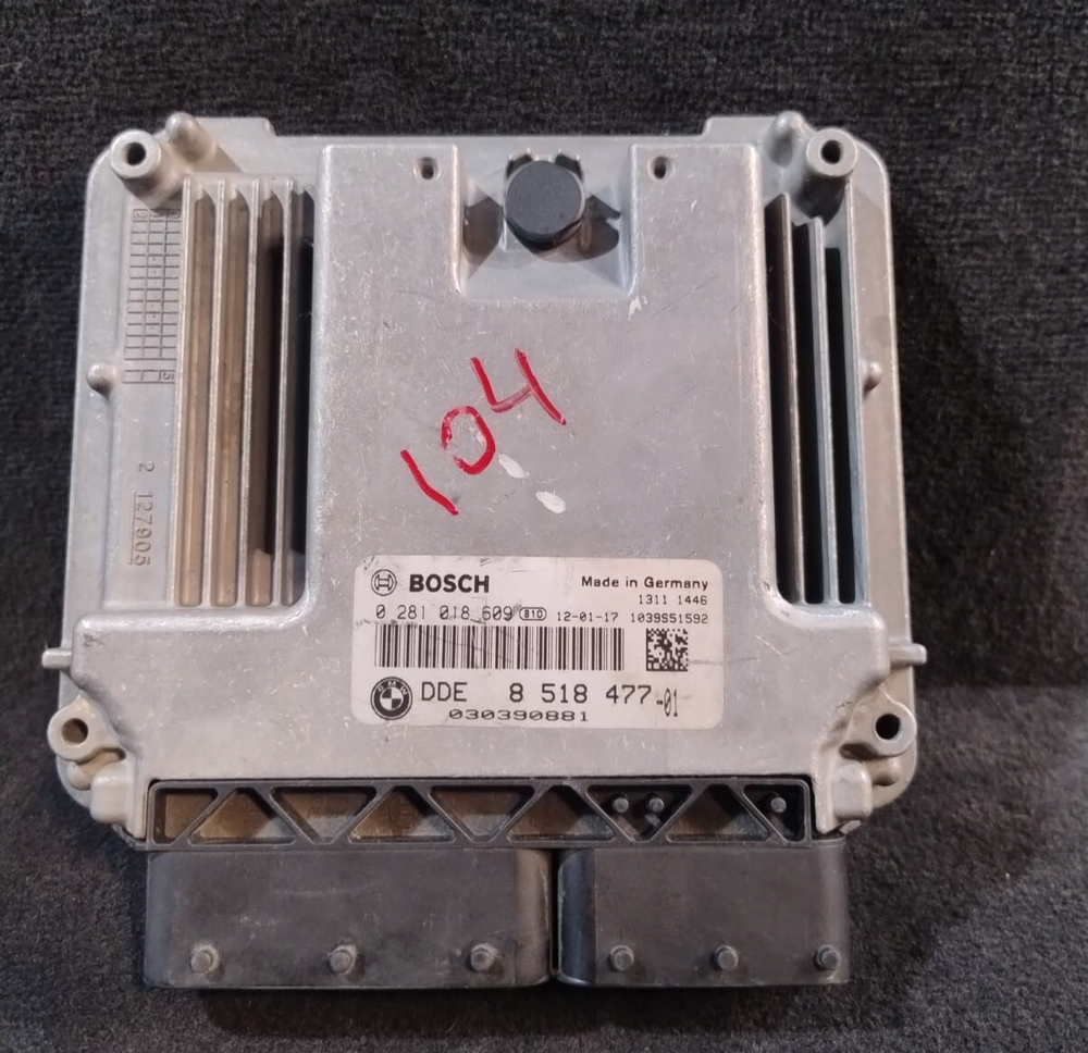 BMW F10 F11 F20 F25 F30 ECU ENGINE CONTROL  UNIT  N47N DIESEL DDE MODULE 8518477