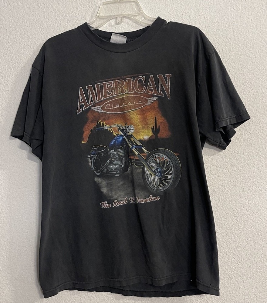 Harley-Davidson Men's Short Sleeve T-Shirt Size Large, Black/Grey