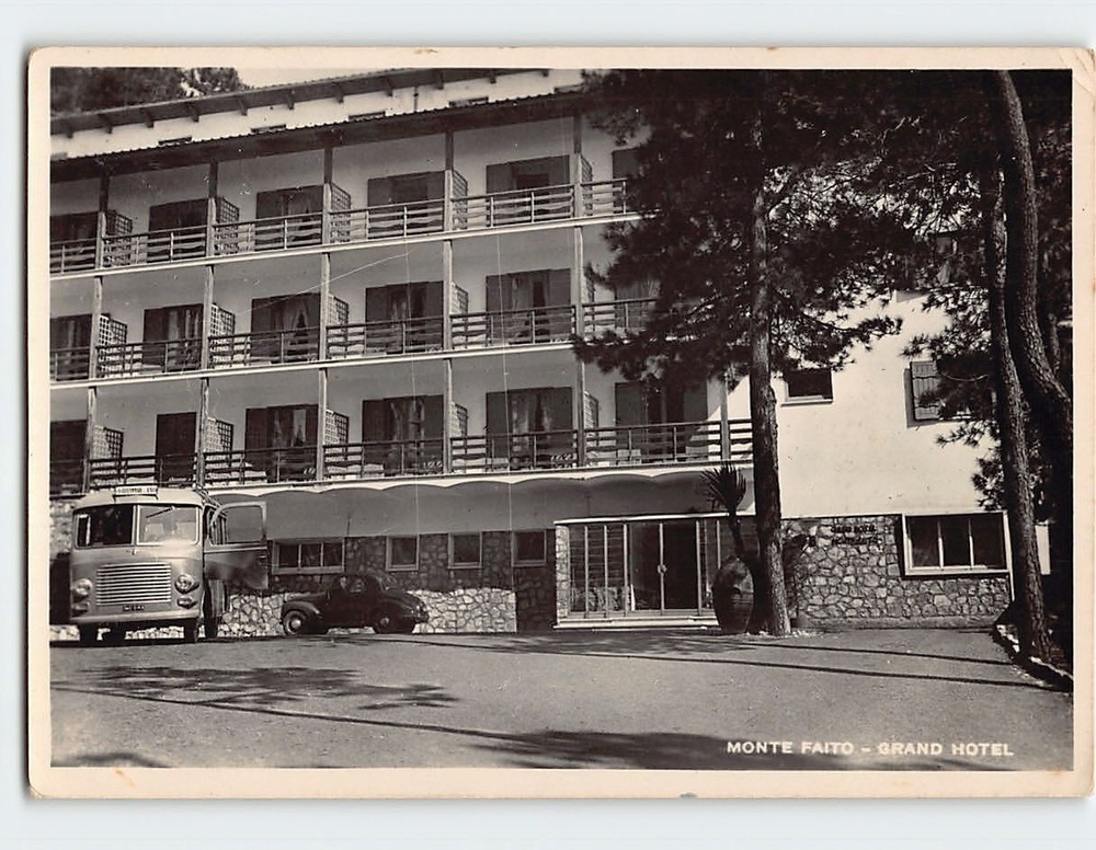 Postcard Grand Hotel Monte Faito Italy