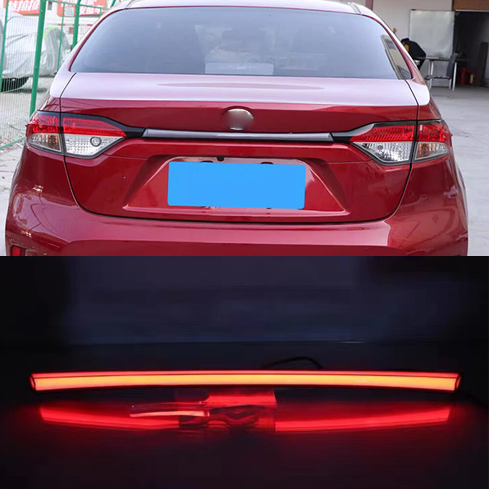 For Toyota Corolla 2019-2024 Rear Door Trunk LED Tail Light Cover Accessories