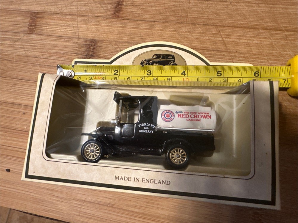Chevron Diecast Replica  Red Crown 1927 Winter Gasoline Truck