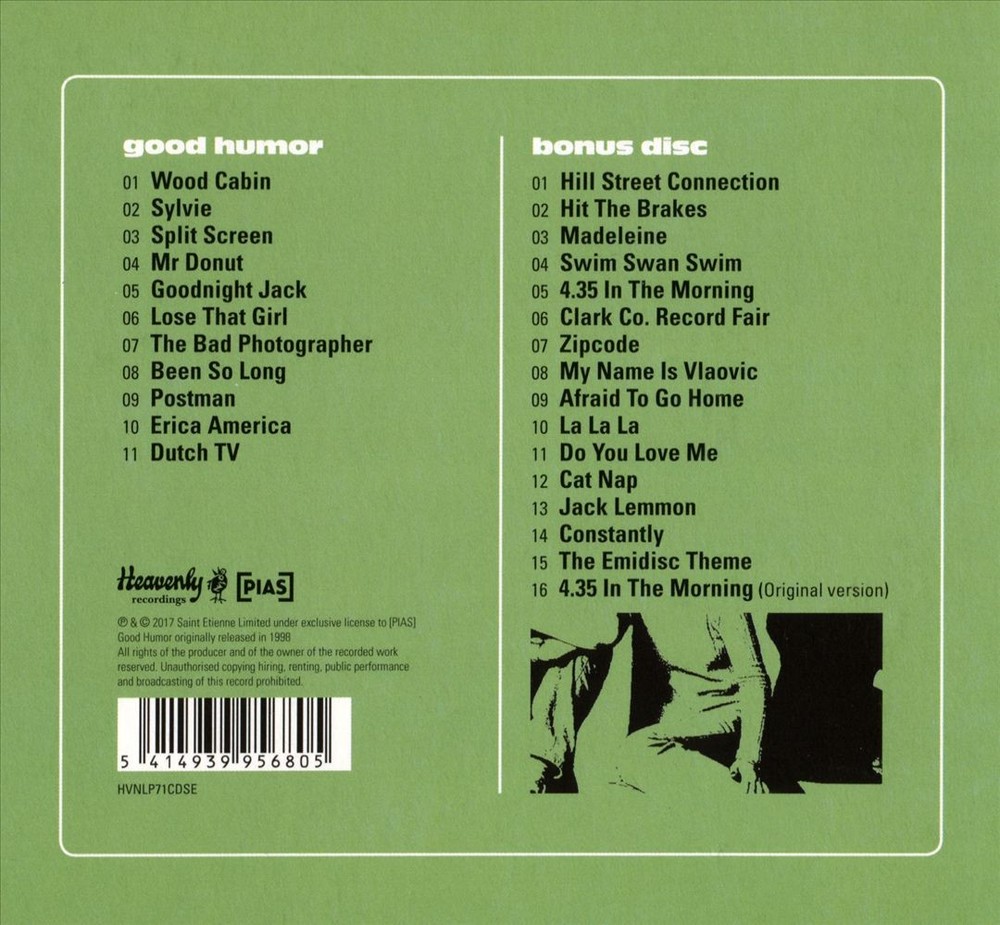 Saint Etienne Good Humor [Extended Edition ] [2 Cd] New Cd