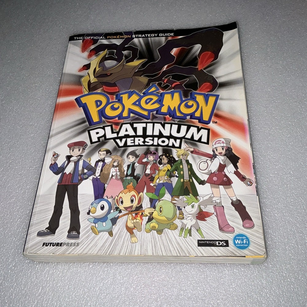 Pokemon Platinum Official Strategy Guide Future Press global shipping gc used