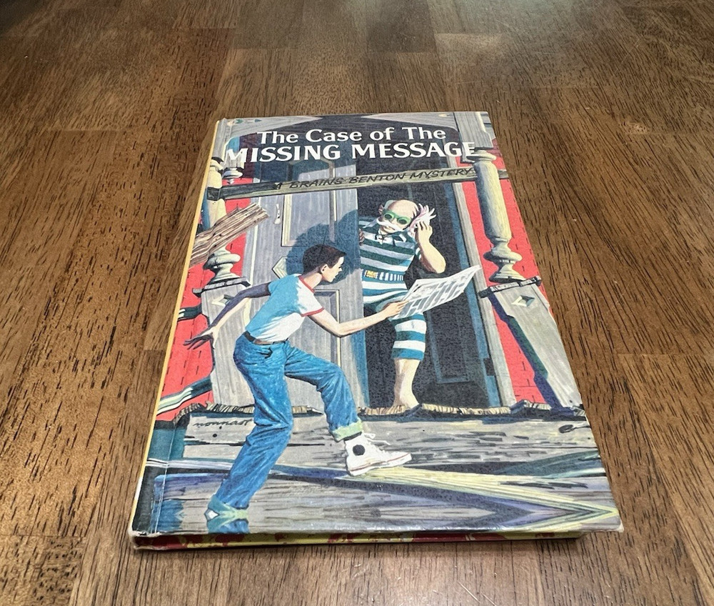 The Case of the Missing Message A Brains Benton Mystery  No 1  1959