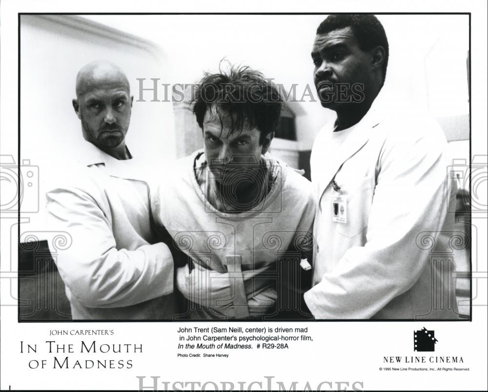 1995 Press Photo Sam Neill stars as John Trent in In the Mouth of Madness