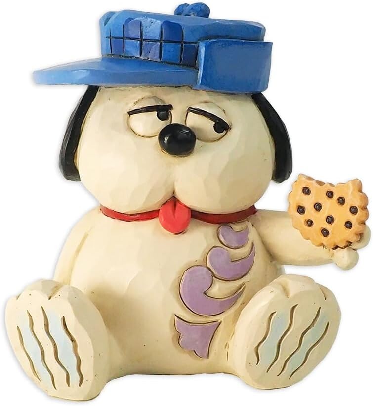 Jim Shore Olaf Mini Figure 8cm Cookie Peanuts Japan Limited Edition 6016974