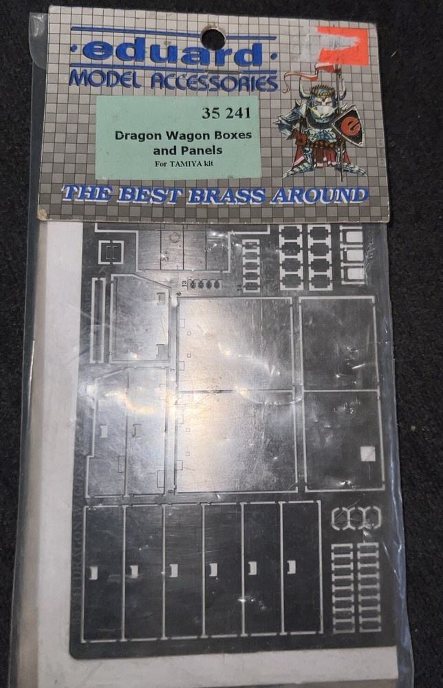 Eduard Model Accessories Dragon Wagon Boxes And Panels 35421 For Tamiya Kit 1:35