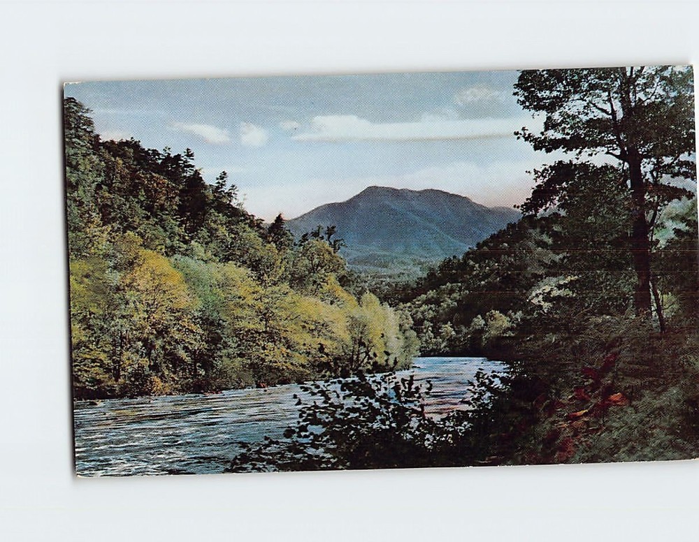 Postcard Mt. Cammerer Great Smoky Mountains National Park North Carolina USA