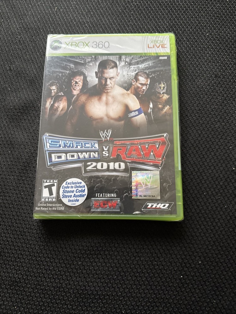 WWE SmackDown vs. Raw 2010 Featuring ECW (Microsoft Xbox 360, 2009)