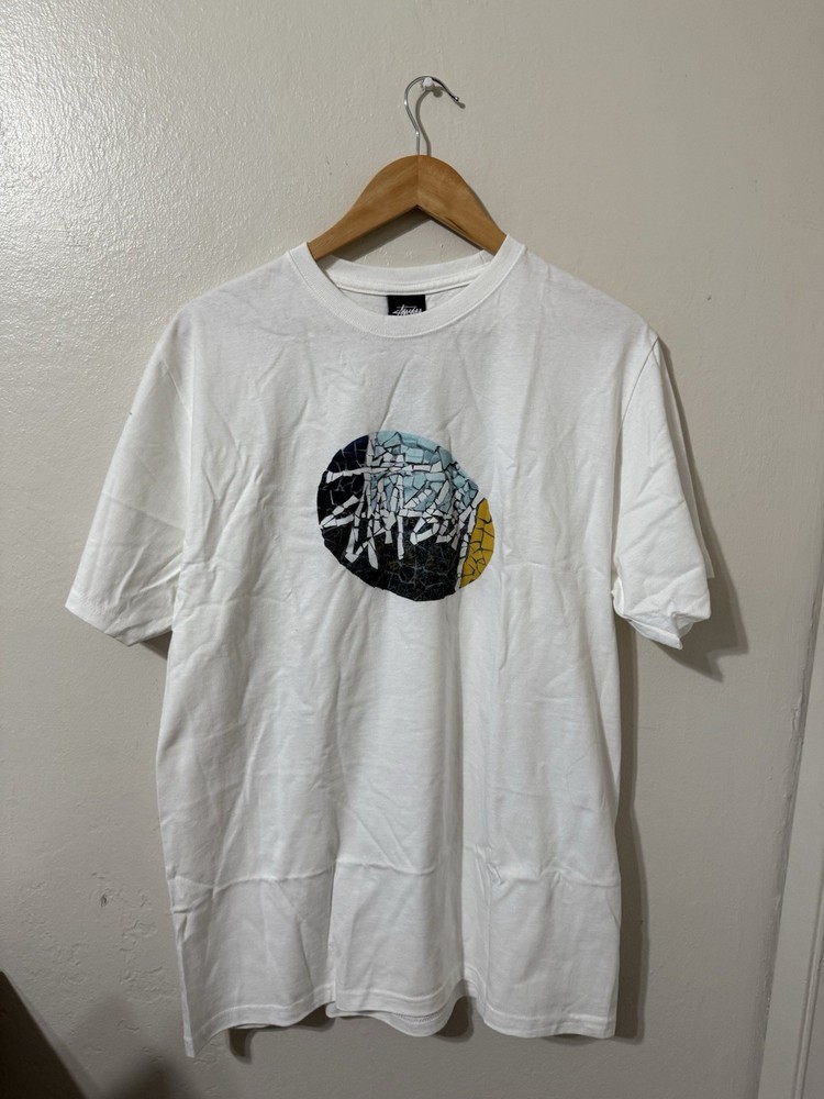Brand New White stussy tee shirt size medium