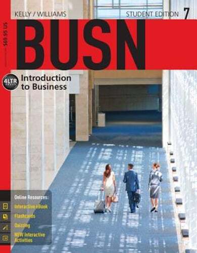 Busn (with Coursemate, 1 Term (6 Months) Printed Access Card) by Marcella Kelly