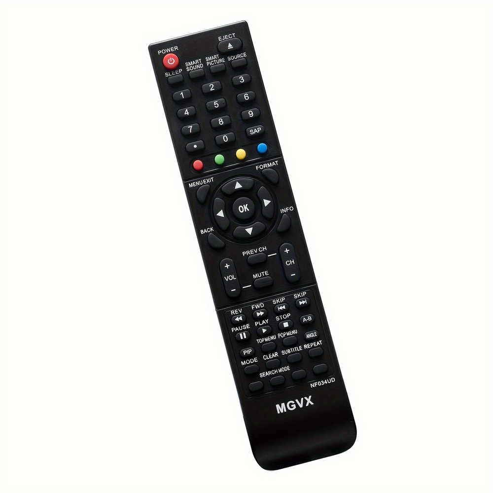 New NF034UD Replaced Remote For MAGNAVOX LCD TV DVD 42VD459B 42MD459B/F7