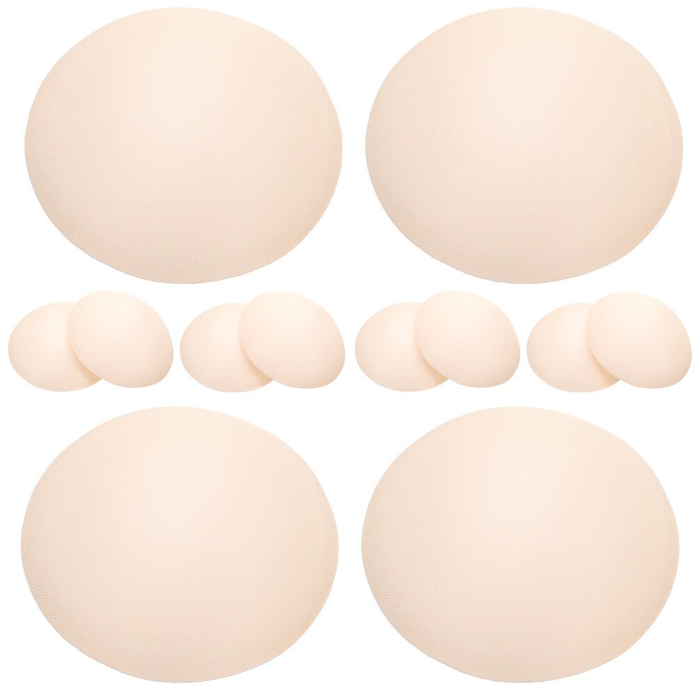 3 Pairs Bra Pads Pushup Superior Sponge Bra Cup Insert Pad Push Up 90L (Skin