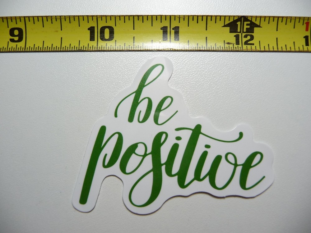 Positive Attitude Decal Sticker for Motivation & Kindness Inspiration