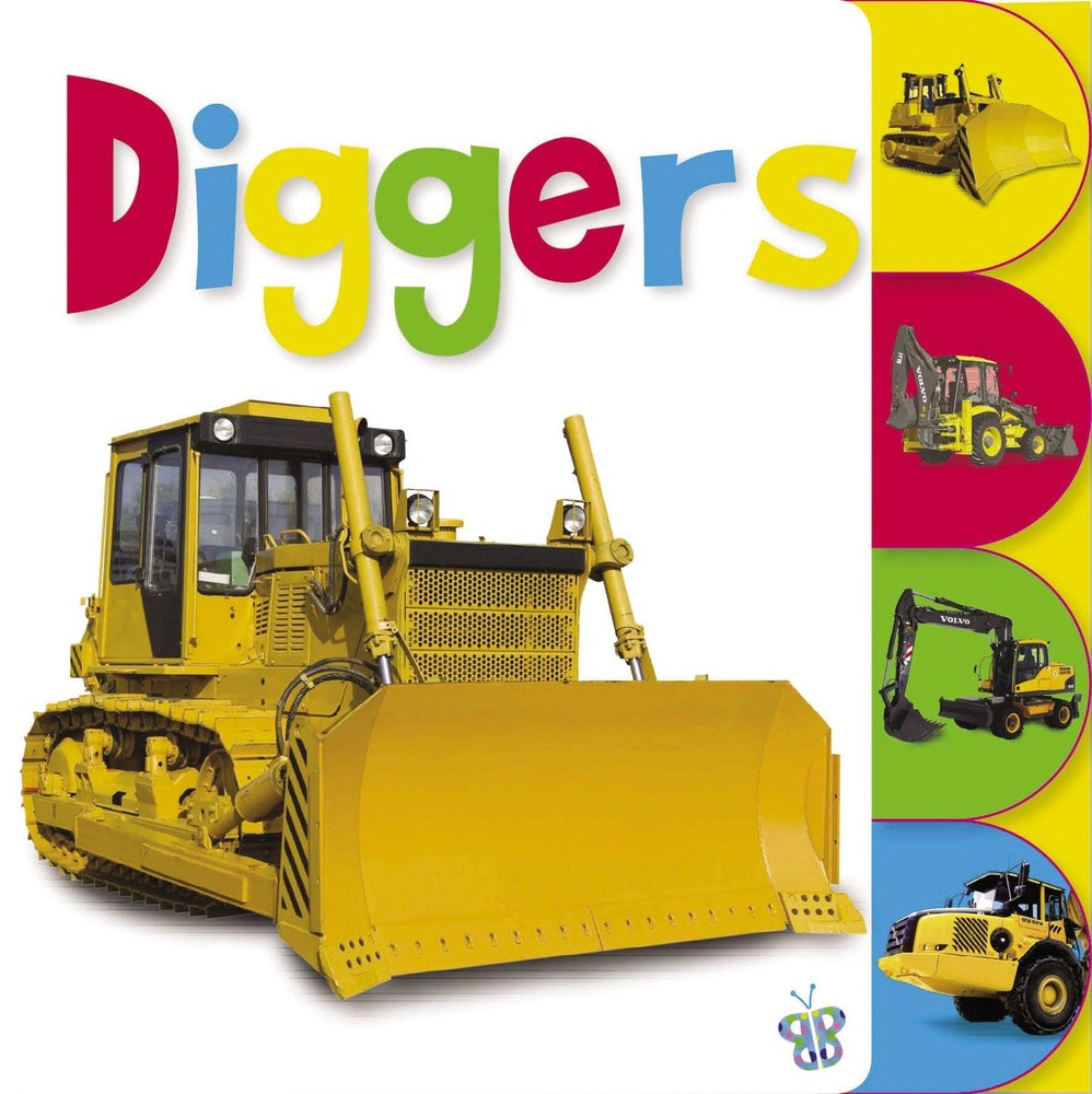 Diggers (Busy Baby) - board book Cox, Katie